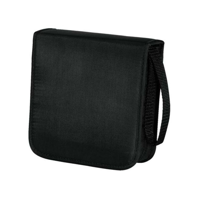 Golden Eagle Oxford Plain Color CD Case, 40-Disc Pack, Storage Bag.